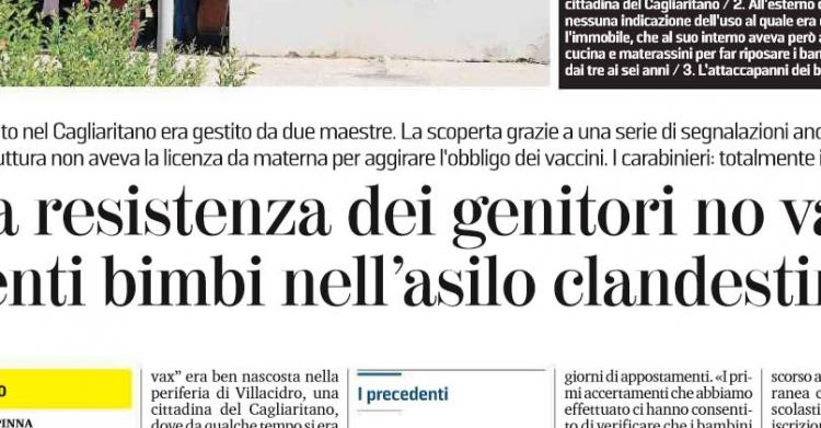 asilo no vax clandestino sardegna