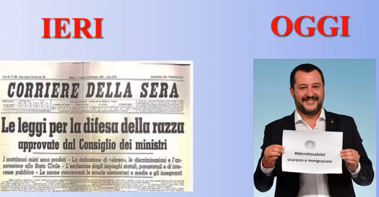 claudio perconte salvini vittorio emaniele III prof sospesa - 5