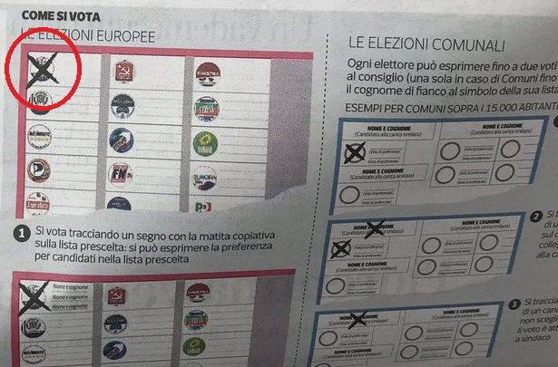 Il Corriere di Firenze invita a votare Lega article-post