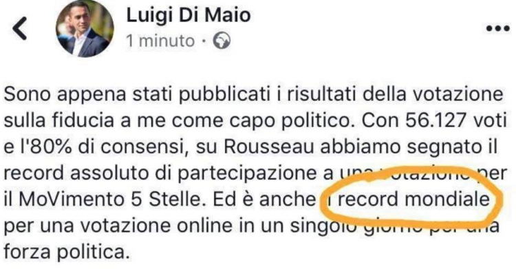 di maio record mondiale rousseau - 5