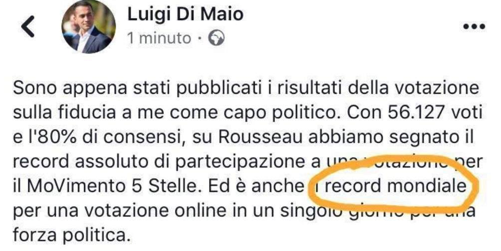 di maio record mondiale rousseau - 5