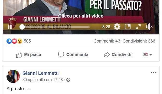 dimissioni lemmetti