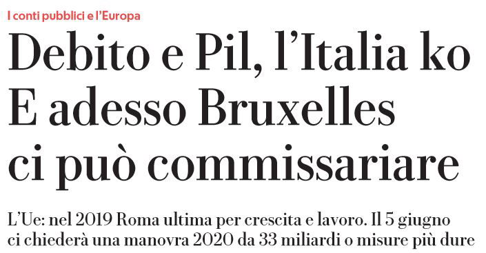 Bruxelles e il commissariamento dell’Italia in arrivo article-post