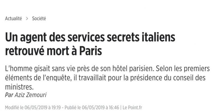 massimo i servizi segreti parigi