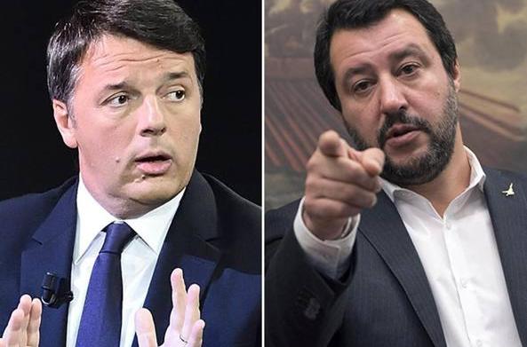 matteo renzi matteo salvini