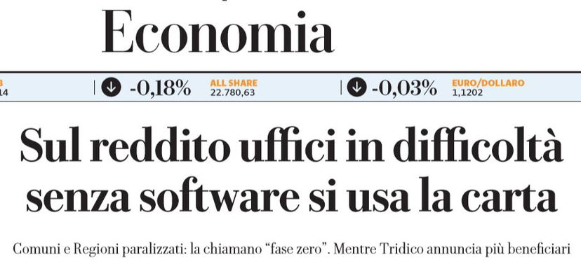 Il reddito di cittadinanza funziona a manovella preview