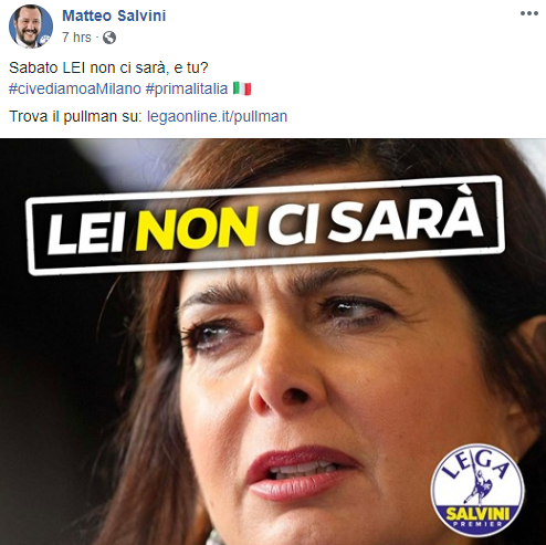 Non è che per caso Luca Morisi e Matteo Salvini hanno finito le idee? article-post