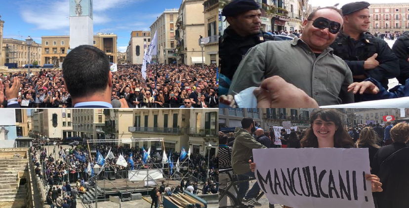 La Digos può fermare Zorro, ma non i fischi di Lecce a Salvini article-post