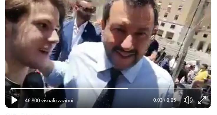 salvini selfie terroni
