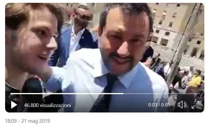 salvini selfie terroni