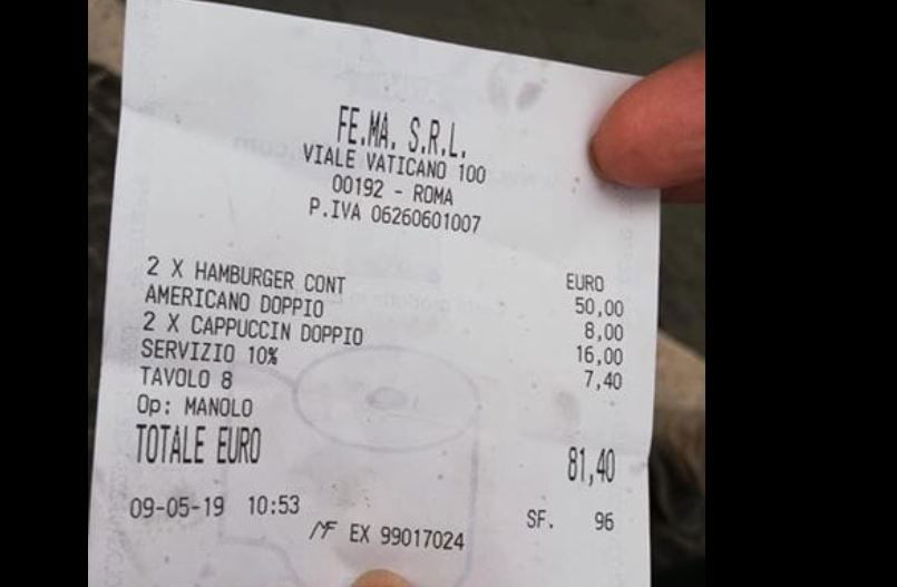 La vera storia dello scontrino da 81 euro per due hamburger article-post