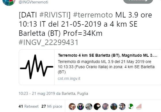 terremoto barletta