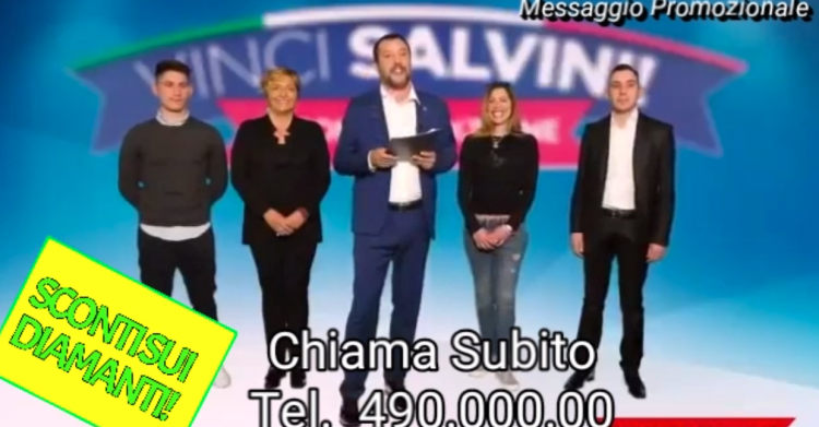 vinci salvini sfotti salvini - 2