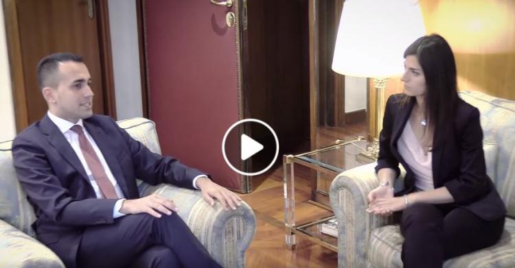 virginia raggi luigi di maio