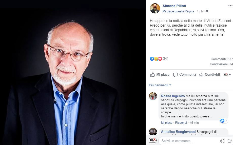 Pillon e le preghiere non richieste per Vittorio Zucconi article-post