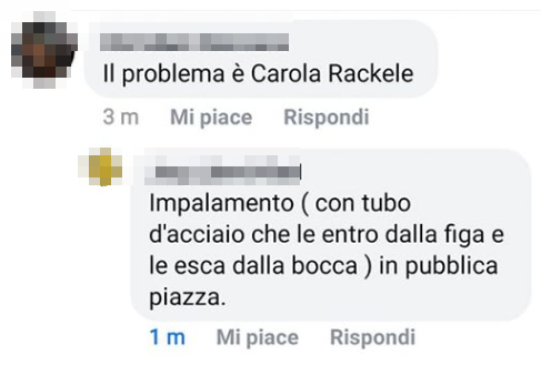 Carola Rackete sea watch insulti - 1