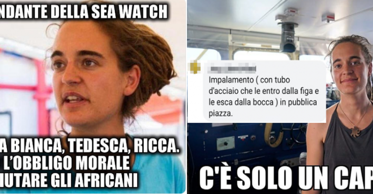 Carola Rackete sea watch salvini gogna - 7
