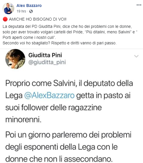 alex bazzaro pride gogna pini - 6
