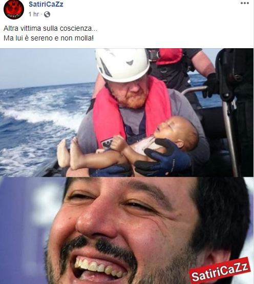 bambino morto sea watch salvini ovetto - 4