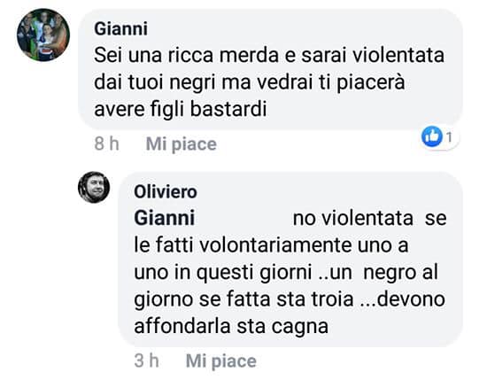 Gli auguri di stupro a Carola Rackete article-post