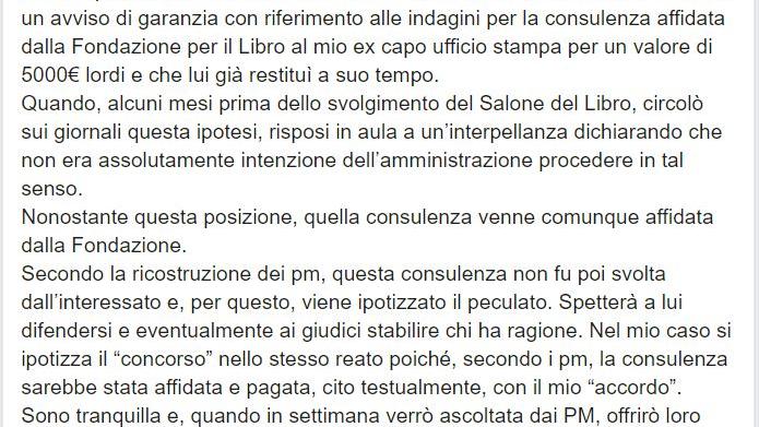 chiara appendino indagata