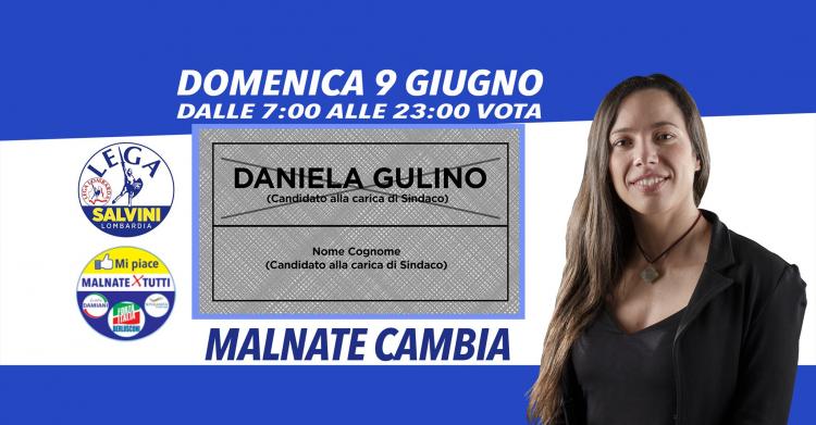 daniela gulino malnate m5s lega - 2