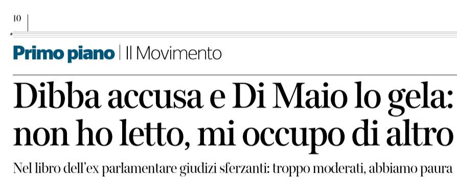 La lite tra Di Battista e Di Maio: “È il nostro D’Alema” article-post