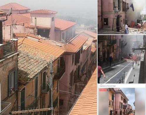 esplosione comune rocca di papa