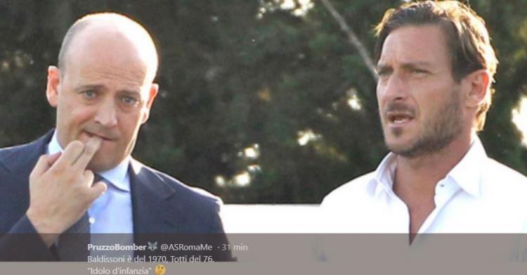 francesco totti mauro baldissoni
