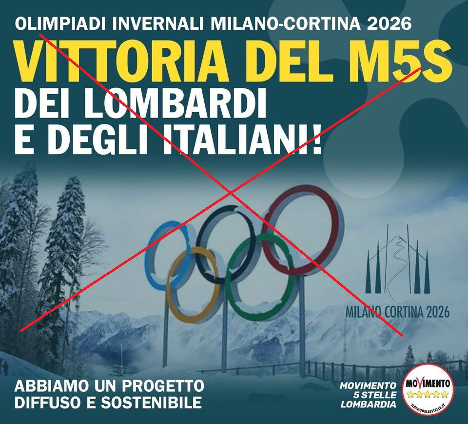 Il M5S cancella il post in cui esultava per le Olimpiadi article-post