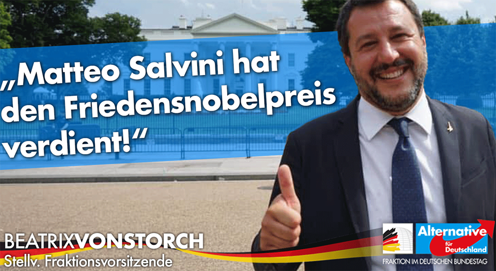 C’è gente che vuole Salvini Nobel per la Pace article-post