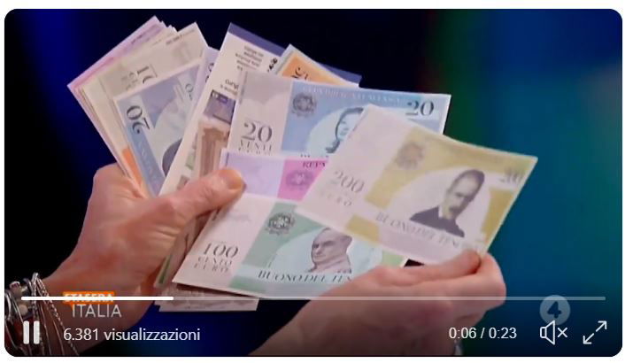 I minibot che ci portano fuori dall’euro arrivano su Rete4 article-post