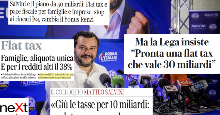 salvini flat tax costo 10 miliardi - 3
