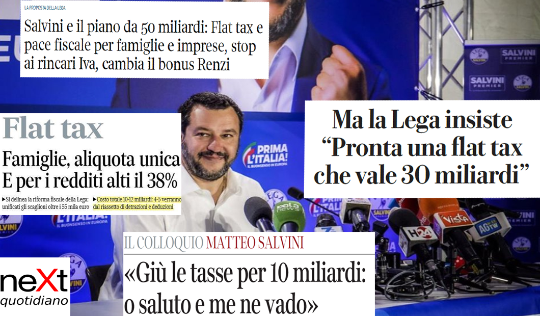salvini flat tax costo 10 miliardi - 3