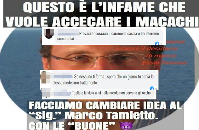Gli insulti degli animalisti a Marco Tamietto per l’esperimento sui macachi article-post