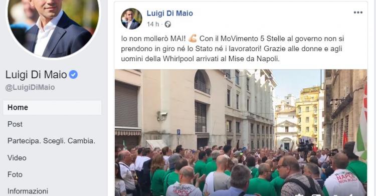 whirlpool di maio