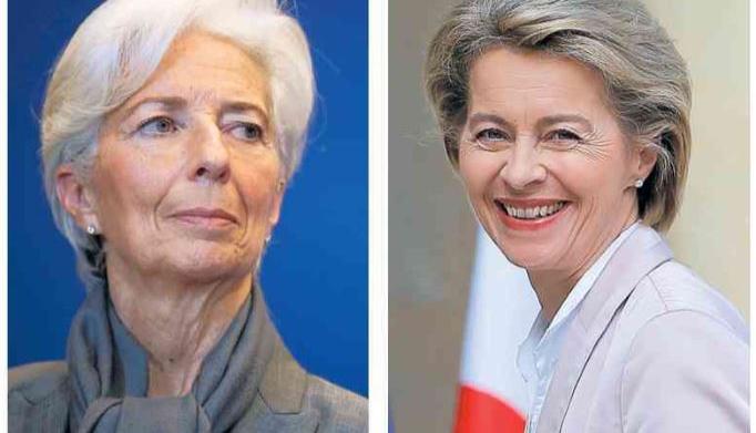 christine lagarde ursula von der leyen