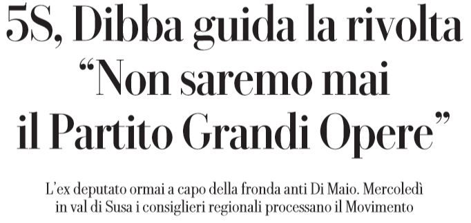 Dibba il Sommergibile riemerge per sciacallare su Di Maio e sulla TAV article-post