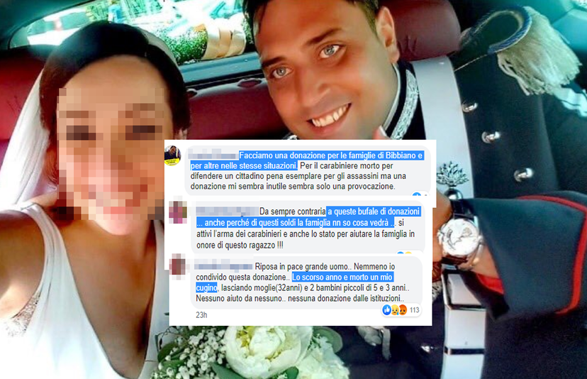 L’incredibile generosità dei fan di Salvini per la vedova di Mario Cerciello Rega article-post
