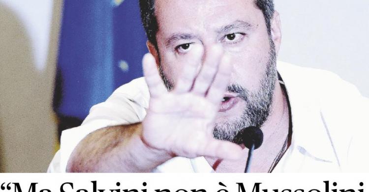 enrico mentana salvini mussolini