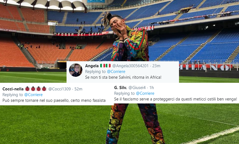 «Torna in Africa», lo sbrocco dei patridioti per il remix di Vossi Bop di Ghali article-post