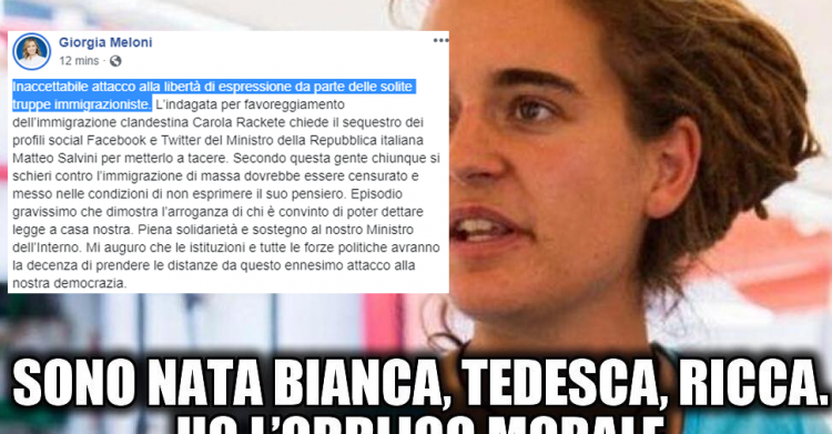 giorgia meloni carola rackete - 8