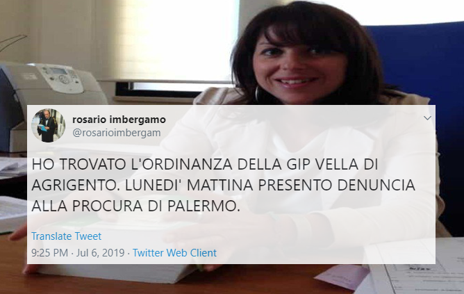 Rosario Imbergamo: l’avvocato che denuncia il Gip Alessandra Vella article-post
