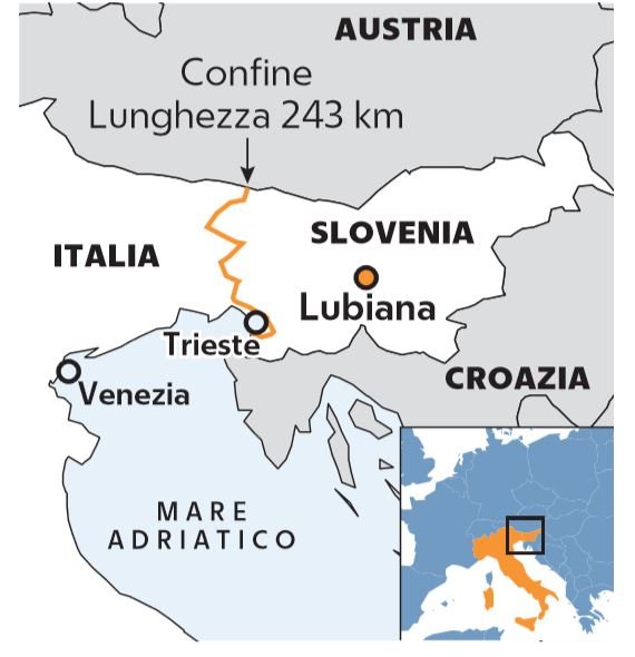 italia slovenia muro 2 miliardi