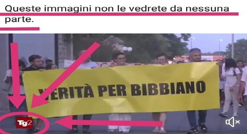 Le Immagini Di Bibbiano Che Non Si Sono Viste Da Nessuna Parte Tranne Che Al Tg2 7218