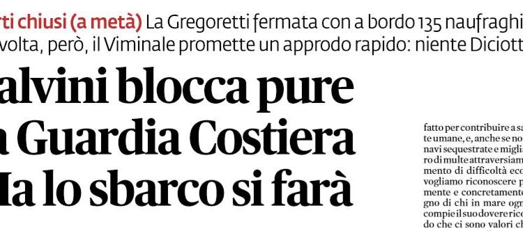 matteo salvini nave gregoretti