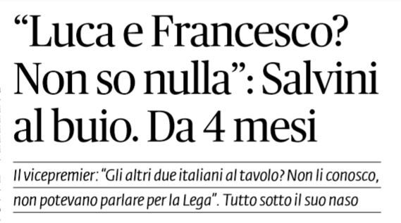 Luca e Francesco: chi sono i due leghisti che chiedevano rubli con Savoini? article-post