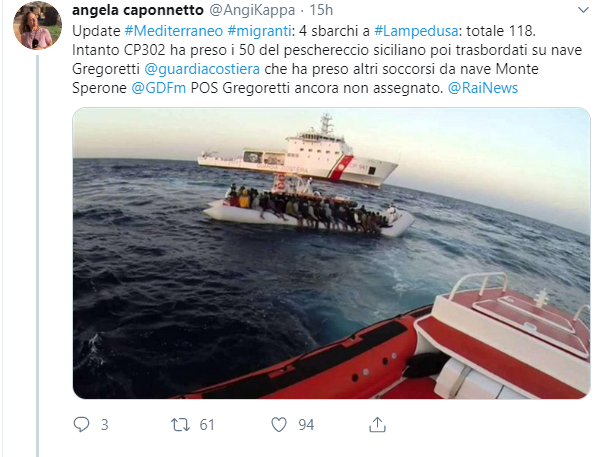 nave gregoretti salvini porto chiuso guardia costiera - 2