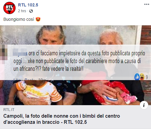 “Parlateci del carabiniere ucciso”: i patridioti oggi hanno un nuovo mantra article-post