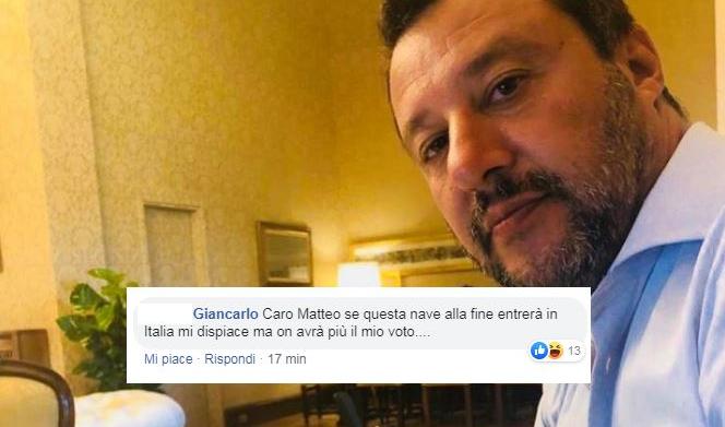 salvini sbarco immigrati italia